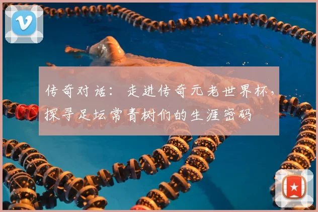 传奇对话:走进传奇元老世界杯,探寻足坛常青树们的生涯密码