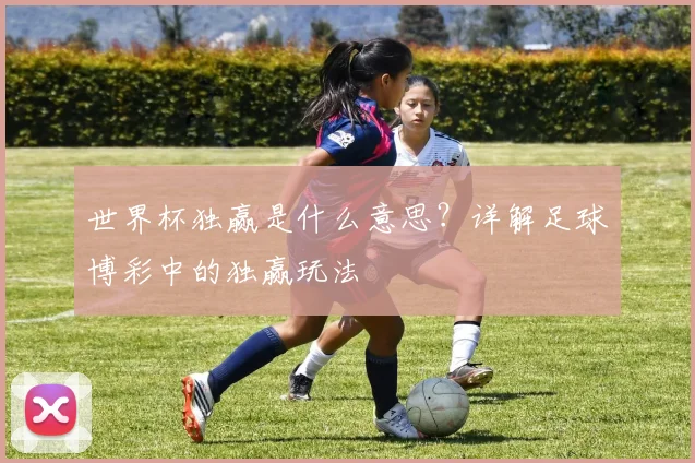 世界杯独赢是什么意思？详解足球博彩中的独赢玩法