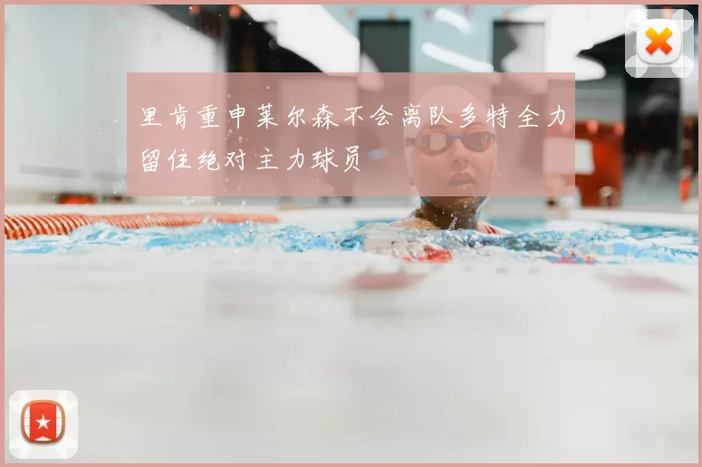 里肯重申莱尔森不会离队多特全力留住绝对主力球员