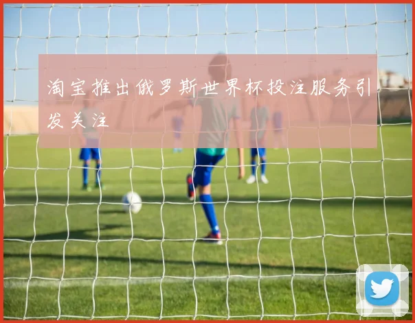 淘宝推出俄罗斯世界杯投注服务引发关注